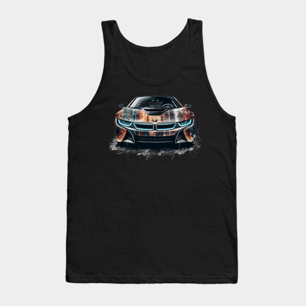 BMW i8 Tank Top by Vehicles-Art